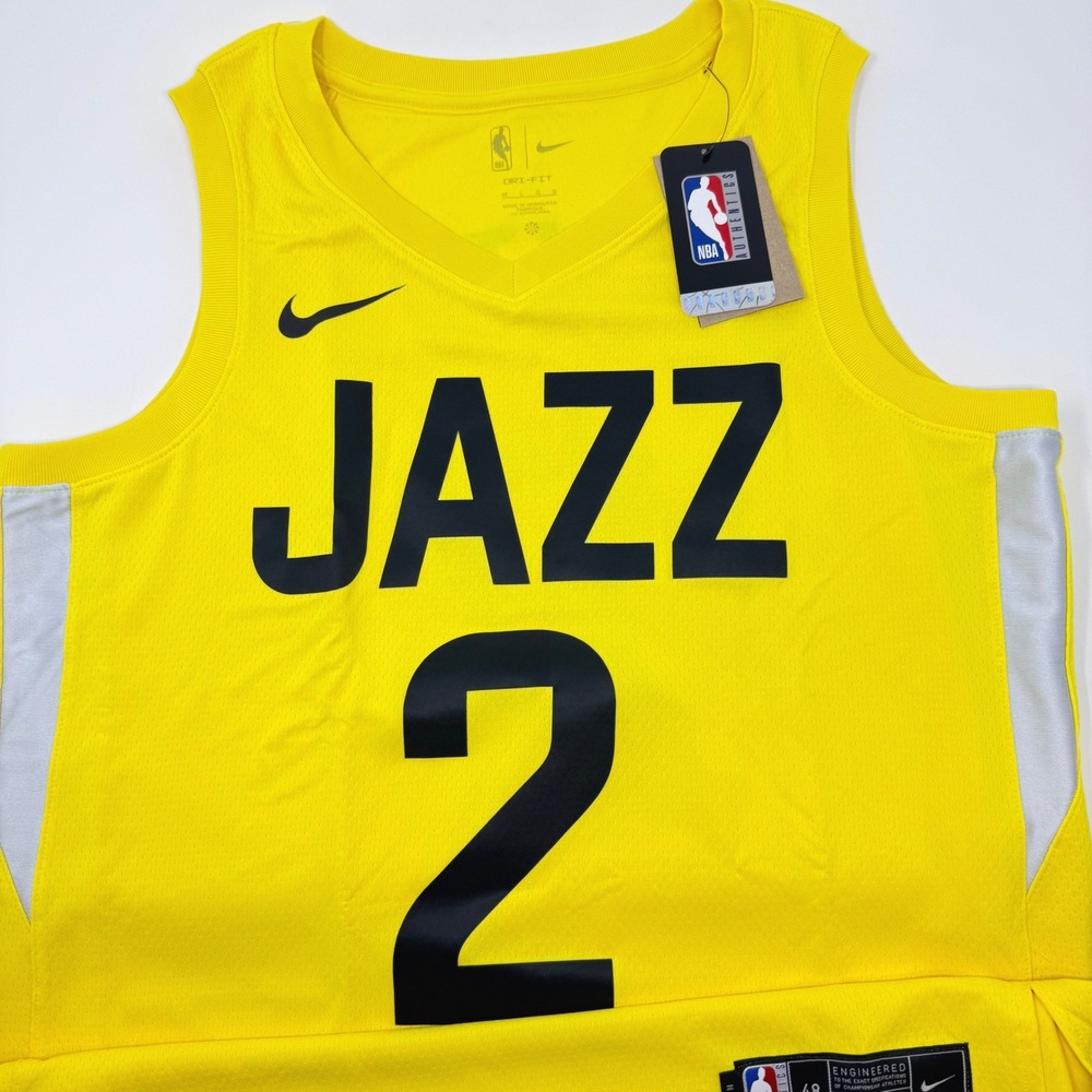 Nike Utah Jazz Collin Sexton 2 Icon Edition Swingman Jersey‎ Mens Large NEW